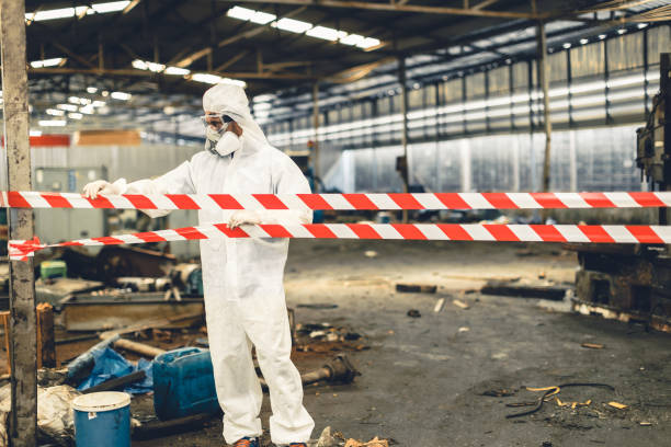 Professional Biohazard technician working in Norwood, NY